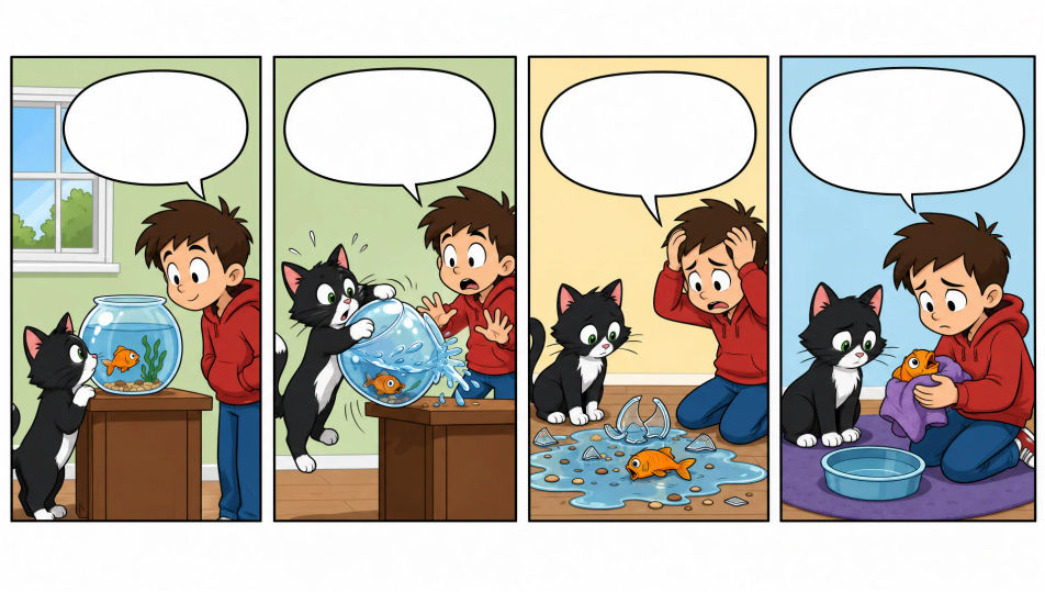 Strip Gag 4 Panel