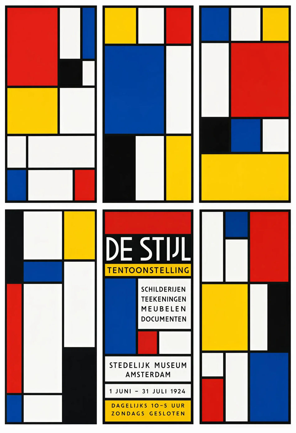 Amsterdam exhibition poster