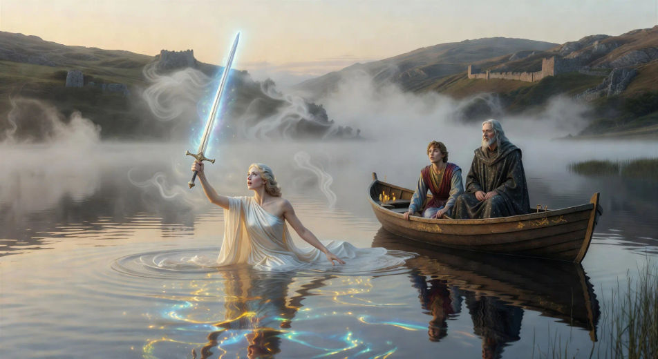 The gift of Excalibur