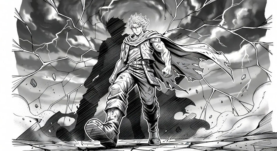 Splash page hero entrance