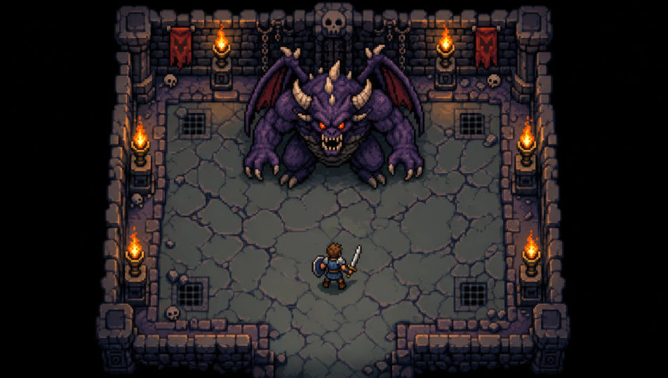 Boss arena