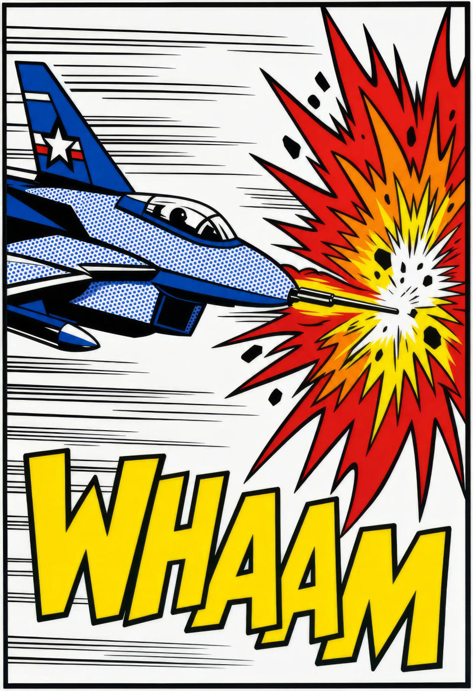 WHAAM 전투기 패널