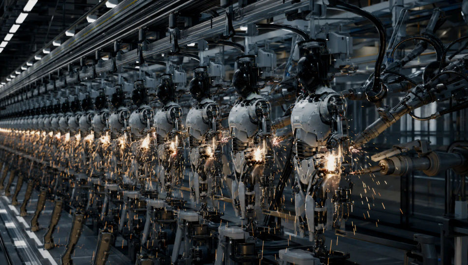 Factory assembly line