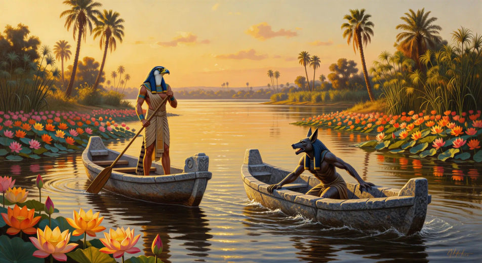 Stone-boat race
