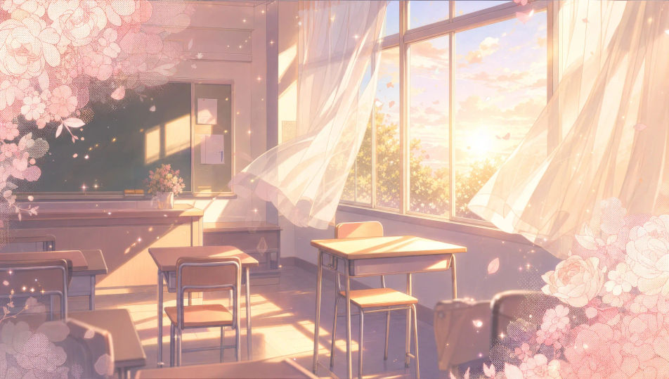 Classroom by the window