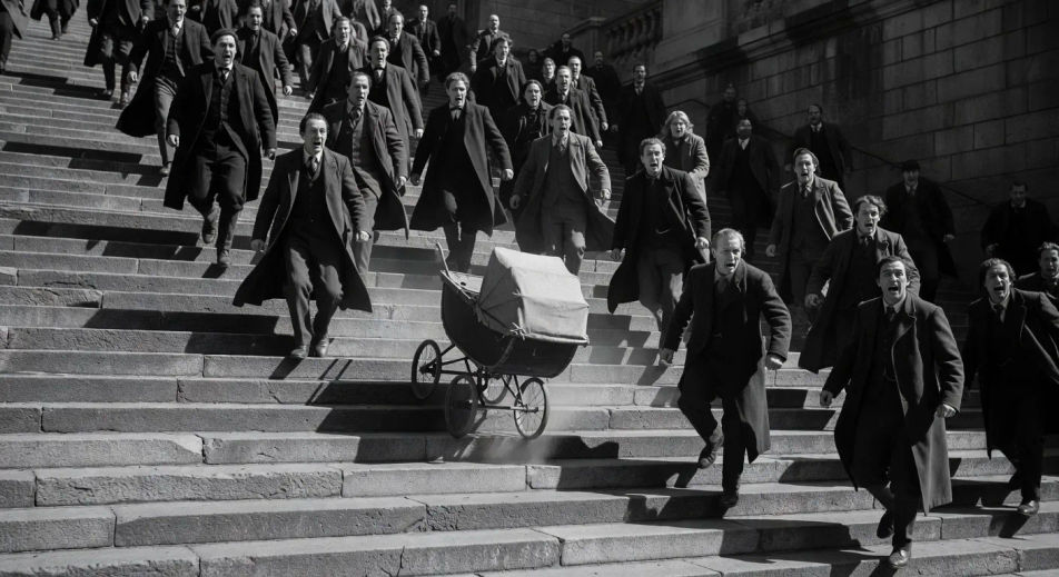 Eisenstein Odessa Steps montage