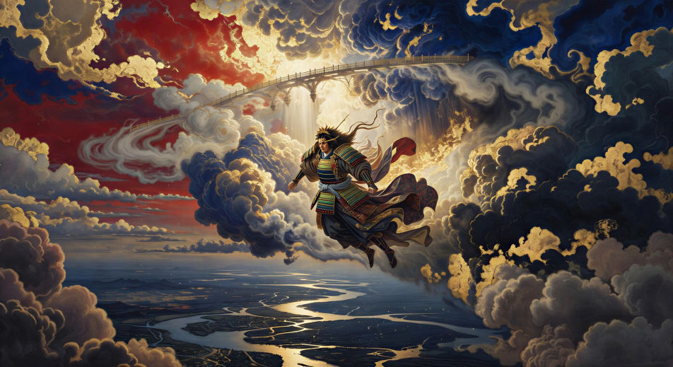 Susanoo baja del cielo